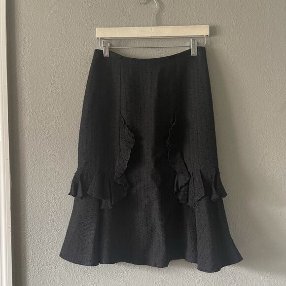 Carolina‎ Herrera Ruffle Skirt - Picture 1 of 9